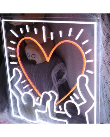 Radiant Heart Neon Sign