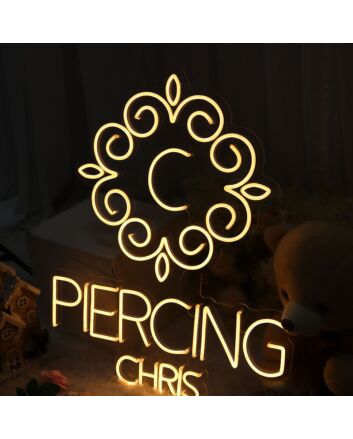 Piercing Chris Neon Sign