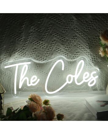 The Coles Neon Sign