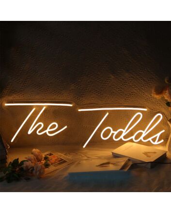 The Toddi Neon Sign