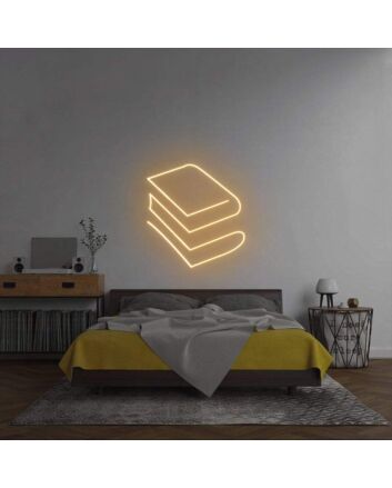 Books Neon Sign