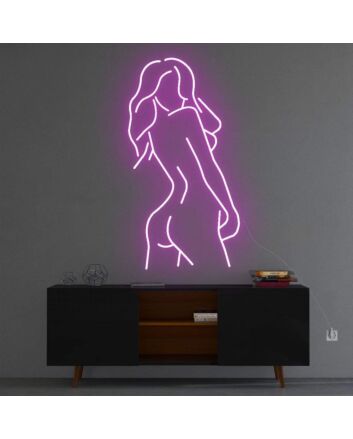 &#39;Beauty Pose&#39; Neon Sign