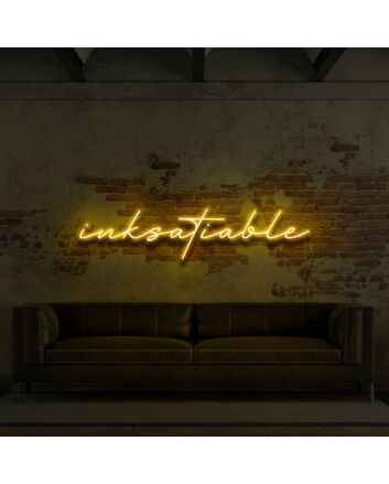 Inksatiable For Tattoo Studio Neon Sign