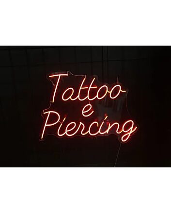 Tattoo And Piercing Neon Sign