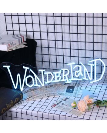 Wonderland Neon Sign