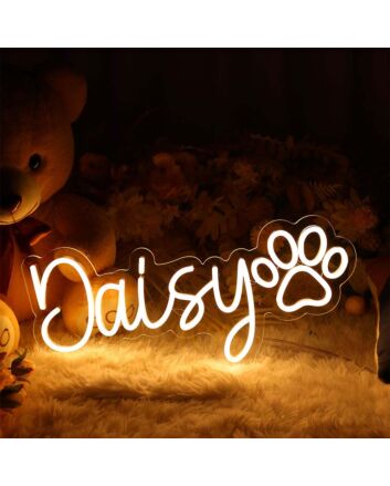 Daisy Neon Sign