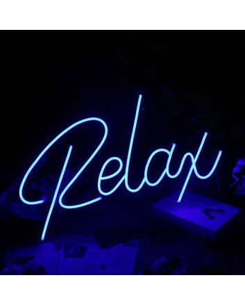 Relax Neon LED Sign
