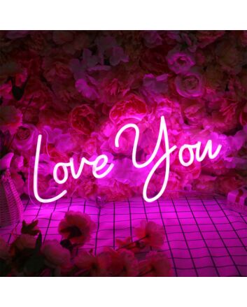 Love You LED Neon Sign