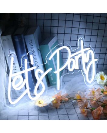 Lets Party Neon Sign