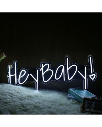 Hey Baby Neon Sign