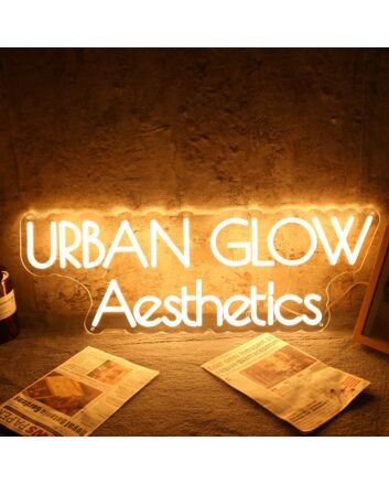 Urban Glow Aesthetics Neon Sign