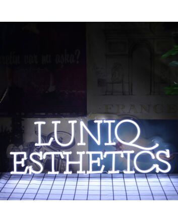 Lunio Esthetics Neon Sign