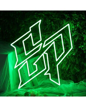Cup Green Neon Sign