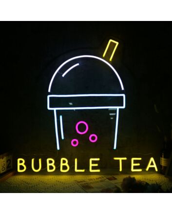 Bubble Tea Neon Sign