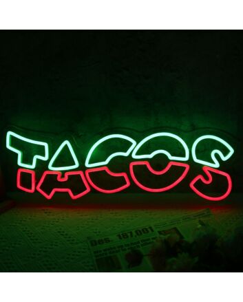TACOS Neon LED Sign