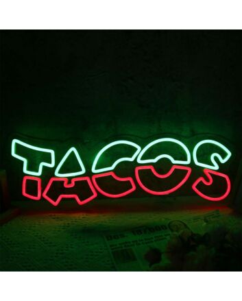 TACOS Neon LED Sign