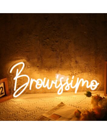 Browissimo Neon Sign