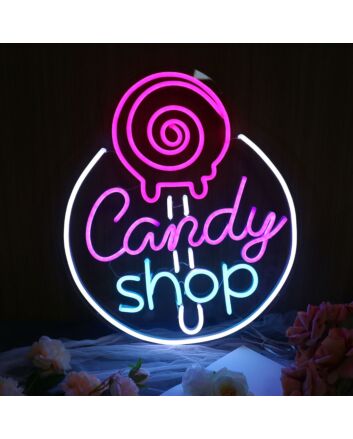 Candy Shop Neon Sign