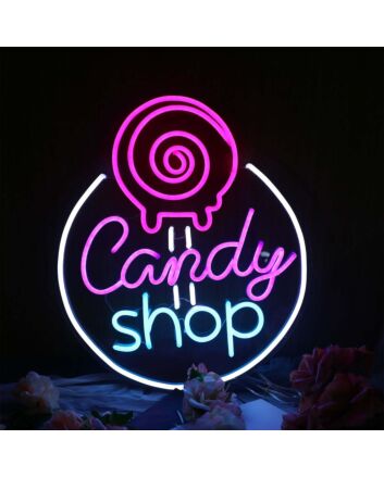 Candy Shop Neon Sign