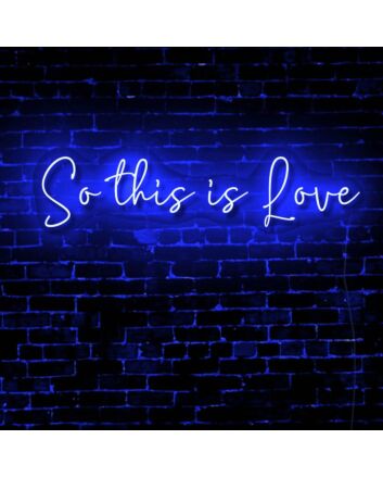 So This is Love LED Neon Sign