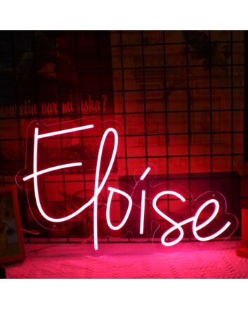 Eloise Red Neon Sign