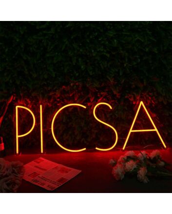 PLCSA Red Neon Sign