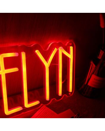Katelym Red Neon Sign