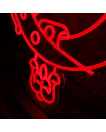 Sanctitasdomino Logo Neon Sign