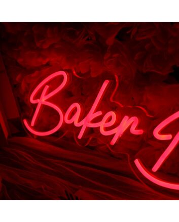 Baker Babes Red Neon Sign