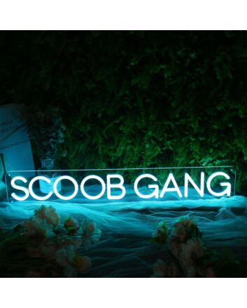 SCOOB GANG Neon Sign