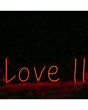 Love 11 Neon Sign