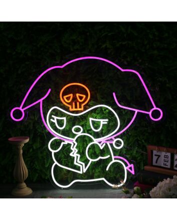 Sad Kuromoi Custom Neon Sign