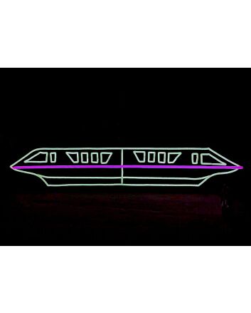 Monorail LED Neon Sign