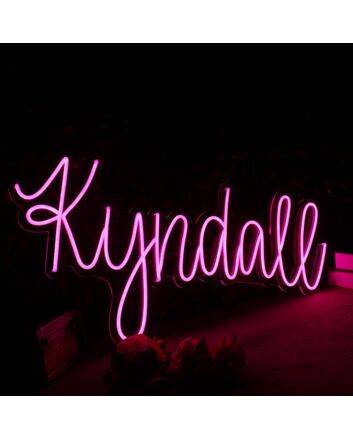 Kyndall Pink Neon Sign