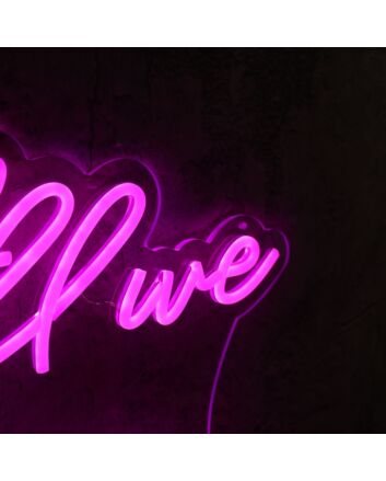 All We Have Is Now Pink Neon Sign