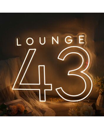 Lounge 43 Neon Sign