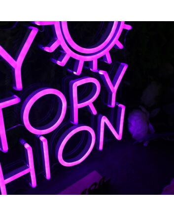 Body Factory Fashion Pink Neon Sign