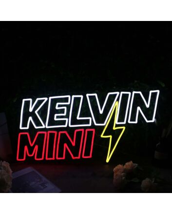 Mini Kelvin Custom Neon Sign