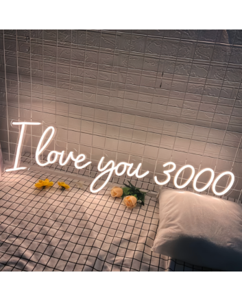 Eternal Love 3000 Times Neon Sign