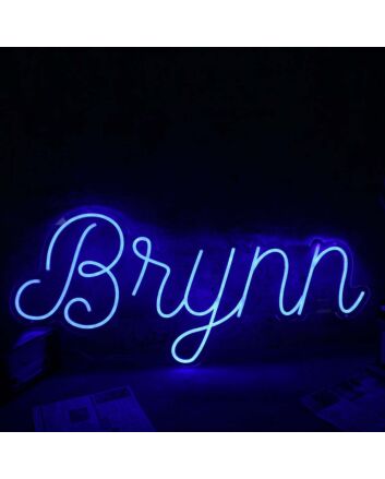 Bnynn Blue Neon Sign