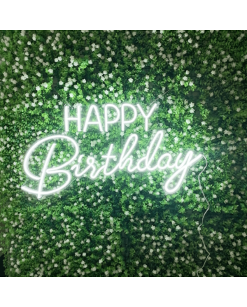 Happy Birthday LED Neon Sign