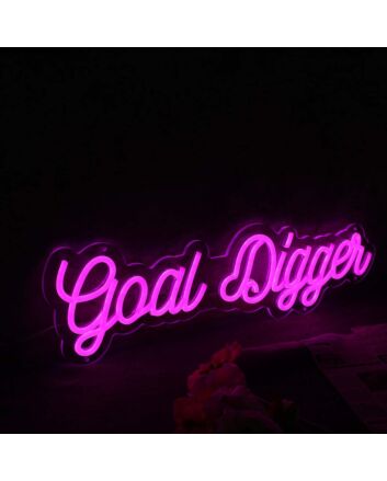 Goal Diggen Pink Neon Sign