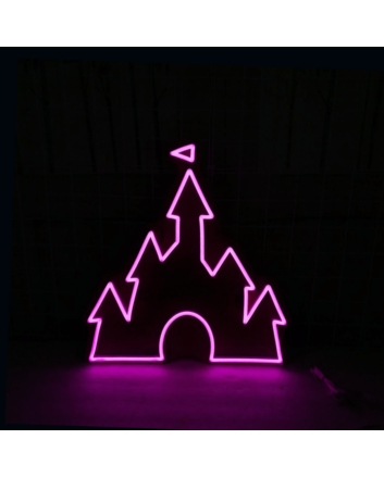 Castle Neon Sign