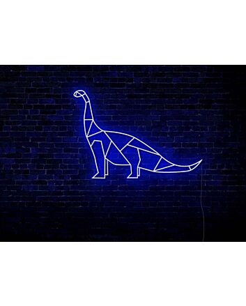 Brontosaurus Dinosaur LED Neon Sign