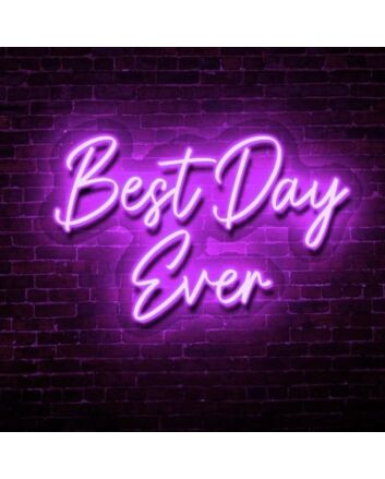 Best Day Ever LED Neon Sign