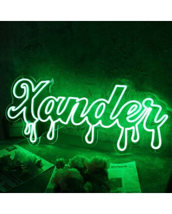 Xander Green Neon Sign