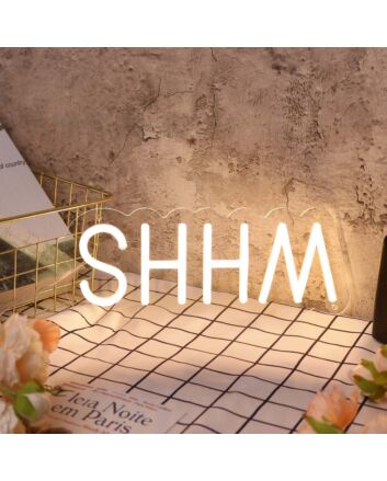 SHHM Yellow Neon Sign