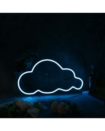 Cloud Blue Custom Neon Sign