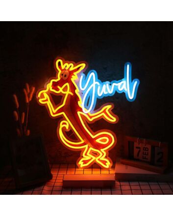 Mulan Character Mushu Custom Neon Sign