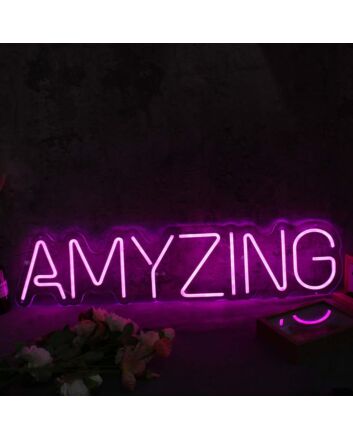 Amyzing Pink Neon Sign